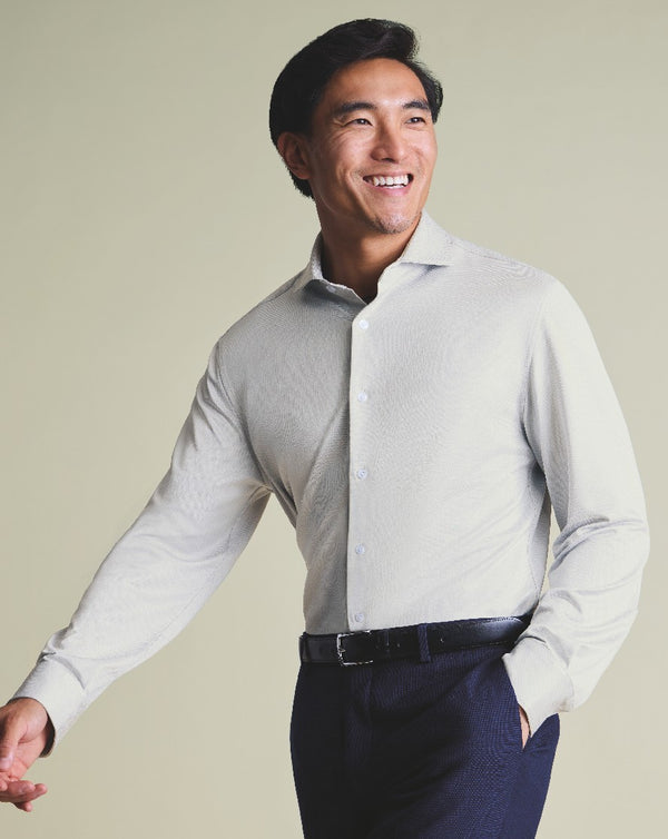 Silver Grey And White Performance Jersey Shirt