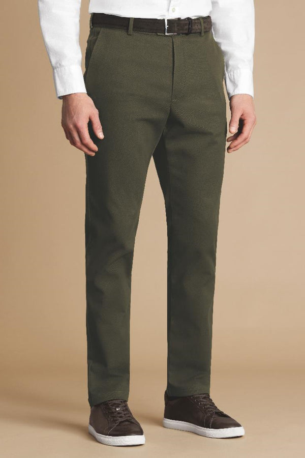 Forest Green Slim Fit Ultimate Non-Iron Chino